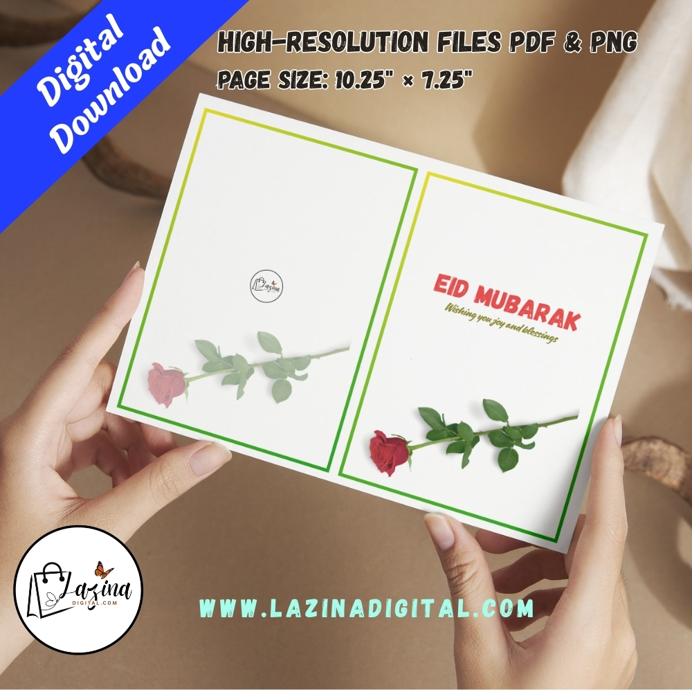 folded eid mubarak printable card | arabic calligraphy design (copy) folded eid mubarak printable card | arabic calligraphy design (copy)