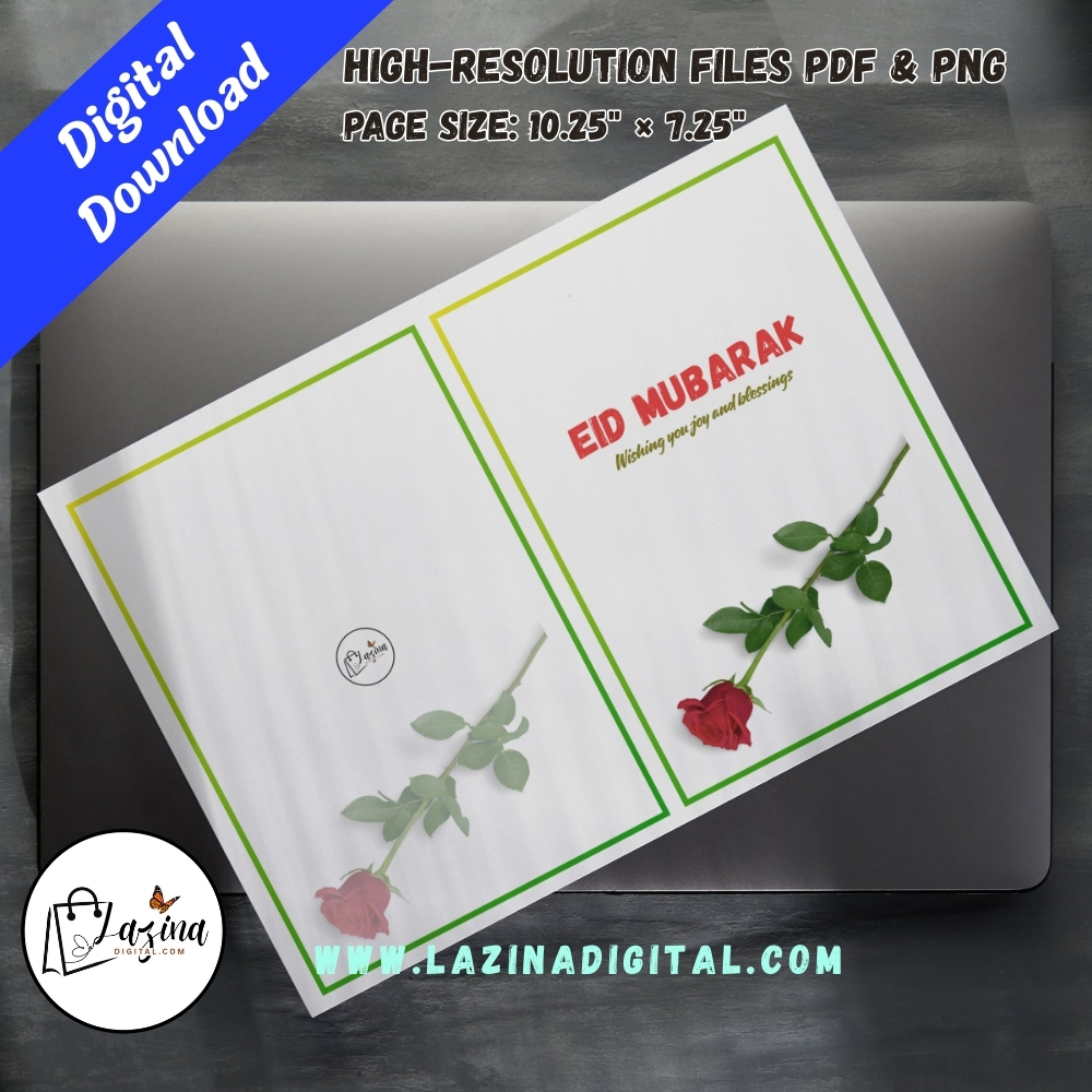 folded eid mubarak printable card | arabic calligraphy design (copy) folded eid mubarak printable card | arabic calligraphy design (copy)