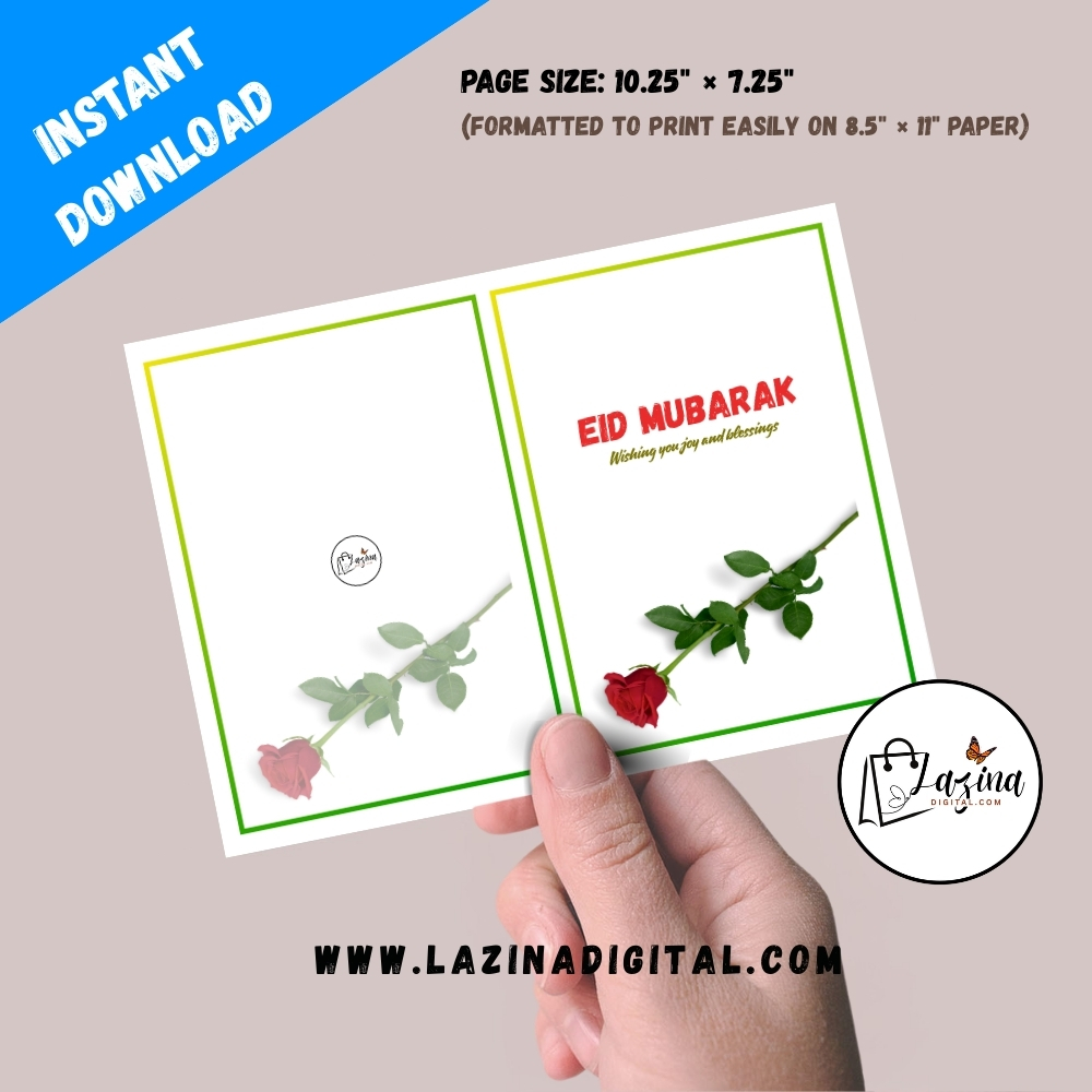 folded eid mubarak printable card | arabic calligraphy design (copy) folded eid mubarak printable card | arabic calligraphy design (copy)