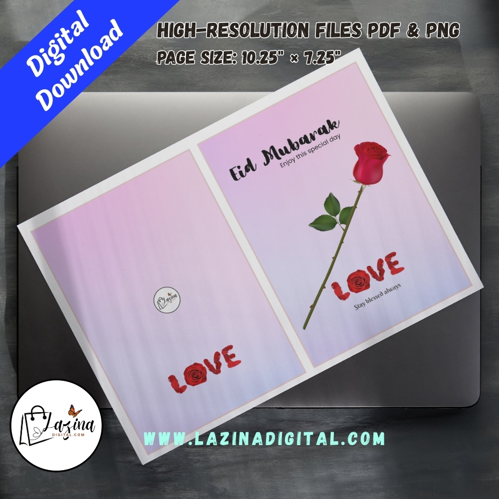 folded eid mubarak printable card | arabic calligraphy design (copy) folded eid mubarak printable card | arabic calligraphy design (copy)