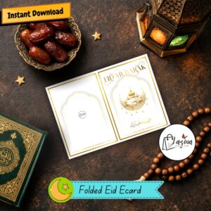 Printable Eid Mubarak Card