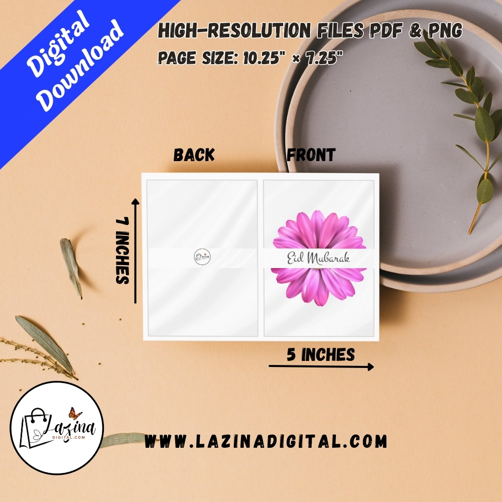 folded eid mubarak printable card | arabic calligraphy design (copy) folded eid mubarak printable card | arabic calligraphy design (copy)