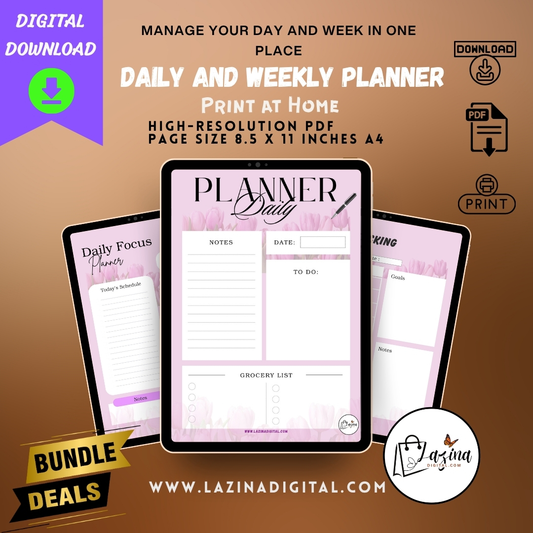 digital daily and weekly planner | to do list + weekly planner | ipad & printable | minimal eucalyptus digital daily and weekly planner | to do list + weekly planner | ipad & printable | minimal eucalyptus