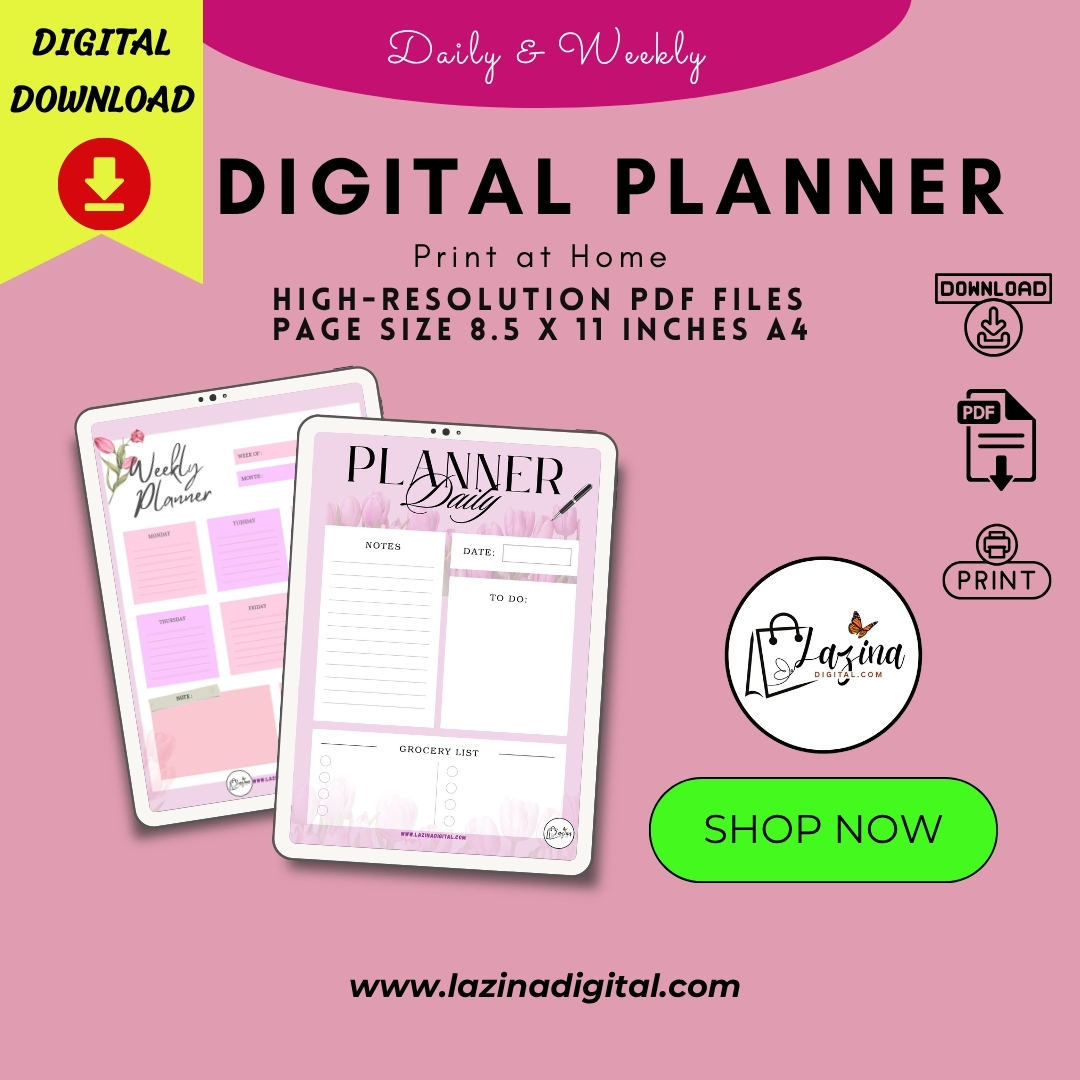 digital daily and weekly planner | to do list + weekly planner | ipad & printable | minimal eucalyptus digital daily and weekly planner | to do list + weekly planner | ipad & printable | minimal eucalyptus