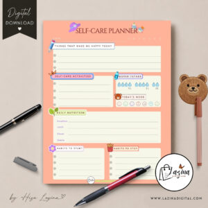 self care planner printable