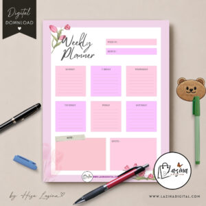 weekly planner printable