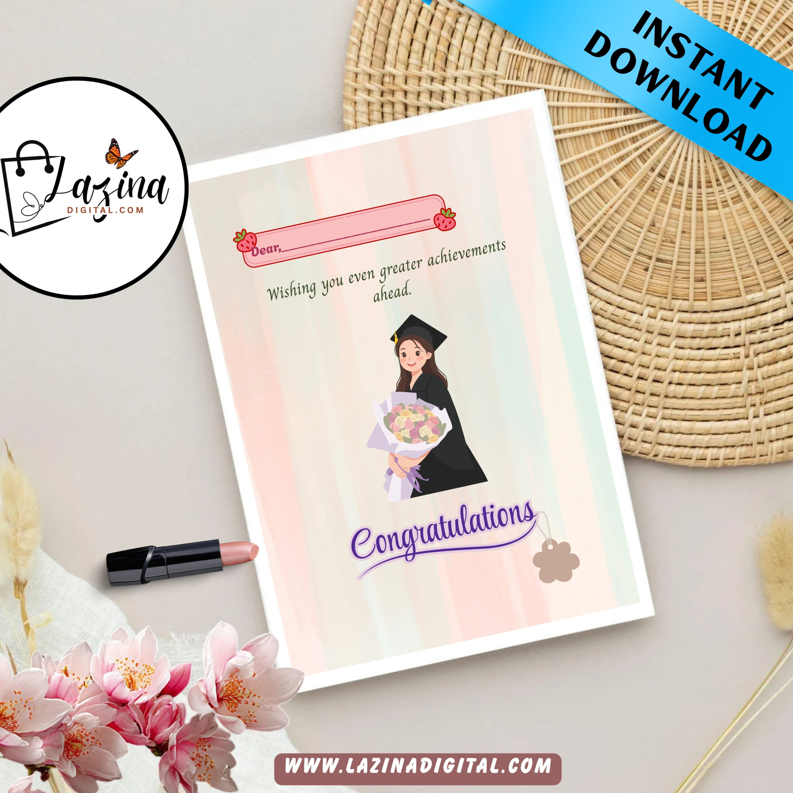 digital greeting card | congratulations on success printable e card | best wished ecard printable 5x7 digital greeting card | congratulations on success printable e card | best wished ecard printable 5x7